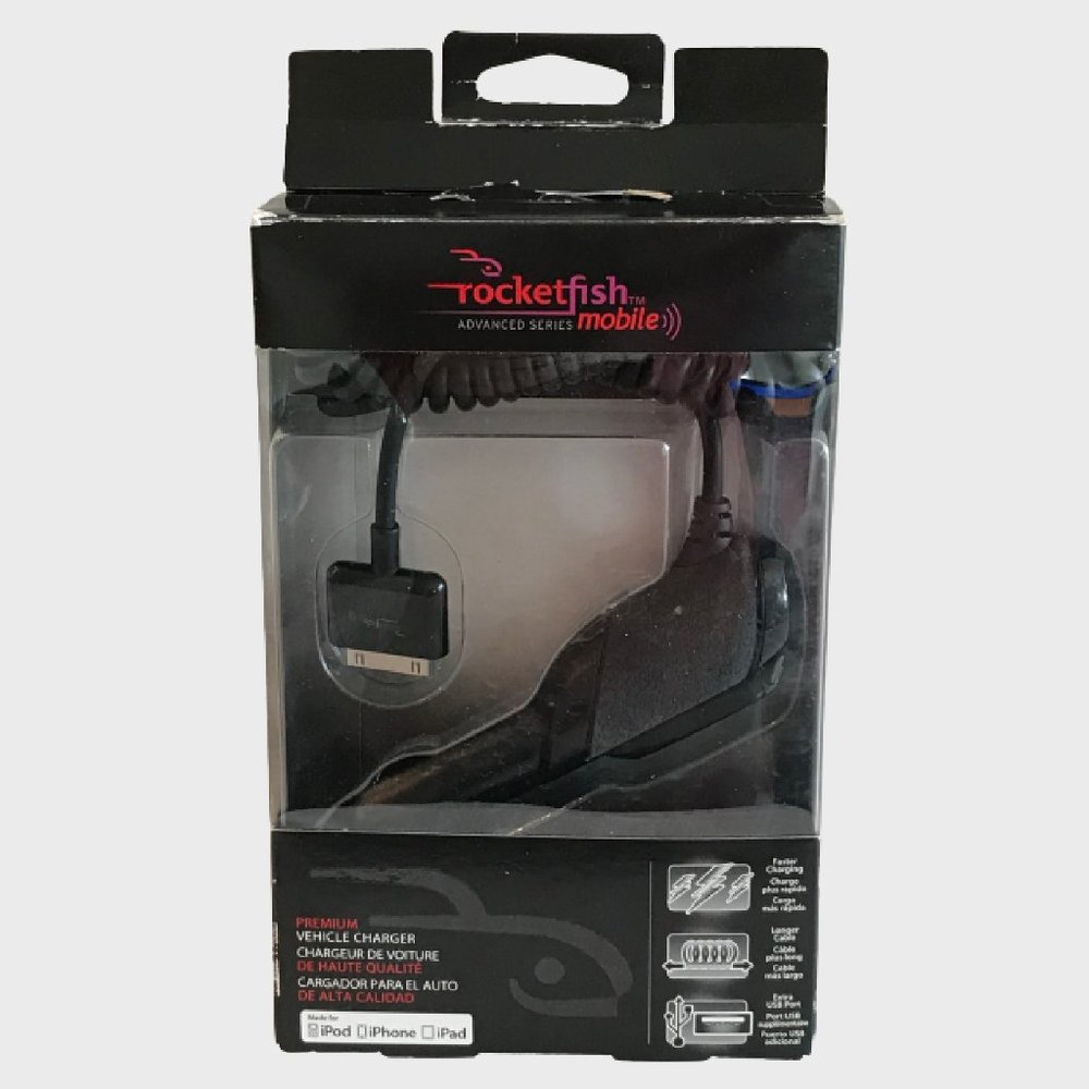 ROCKETFISH Vehicle Charger RF-PA455-T (NWOT)